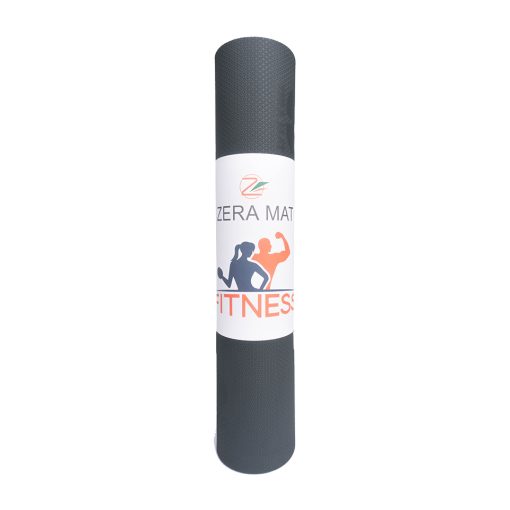 Thảm tập yoga Fitness Zera TPE 1 lớp 8mm - Xanh rêu-2