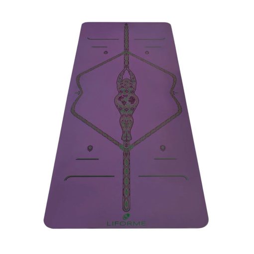 Thảm yoga định tuyến pu liforme mother earth 4.2mm