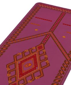 Thảm yoga định tuyến cao su tự nhiên Liforme Majestic Carpet 4.2mm - Maroon