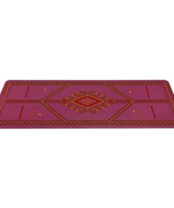 Thảm yoga định tuyến cao su tự nhiên Liforme Majestic Carpet 4.2mm - Maroon2