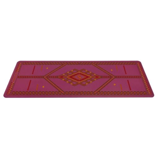 Thảm yoga định tuyến cao su tự nhiên Liforme Majestic Carpet 4.2mm - Maroon2